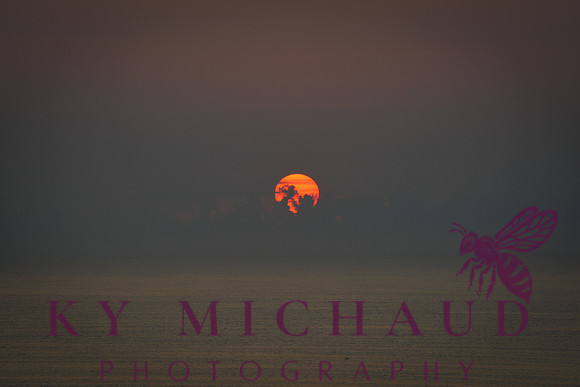 Sunrise through the clouds, Virginia Beach