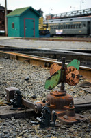 Rail yard at Steamtown USA