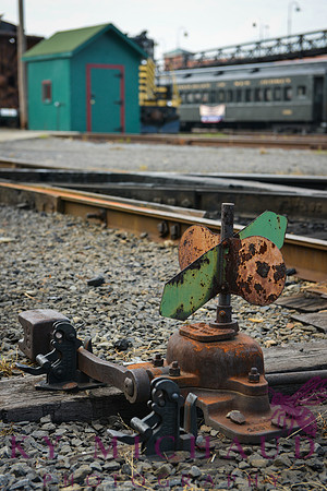 Rail yard at Steamtown USA